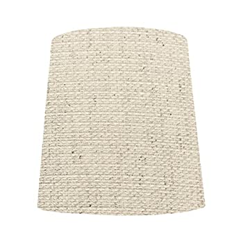 【中古】 lamp-shade 【A-30253】アーム式シェード ランプシェード交換用 電気スタンドの傘 照明 綿麻キナリ 直径30cm