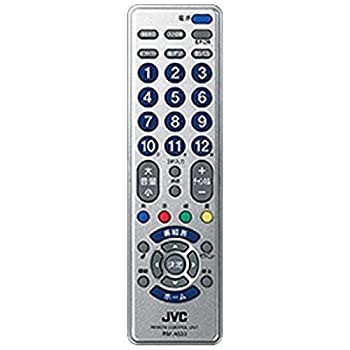 【中古】 JVCケンウッド ビクター リモートコンローラー (シルバー) RM-A533-S