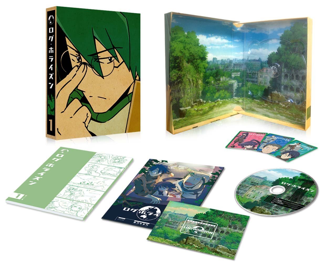 【中古】ログ・ホライズン 全8巻セット [マーケットプレイス Blu-rayセット]｜IINEX