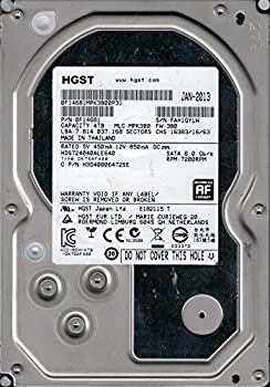 【中古】 HDS724040ALE640 P/N 0F14681 MLC MPK3B0 Thailand HGST 4結核症