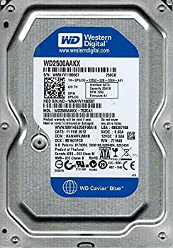 【中古】 wd2500aakx-753ca1?Western Digital DCM hannhvjmhb 250?GB|IINEX