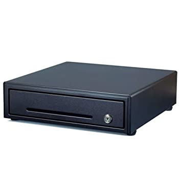 【中古】 ビジコム キャッシュドロア 接続不要 3札/6硬貨 幅33.0cmx奥行34.0cmx高さ10.1cm (BC-DW330HP-B (黒))|IINEX