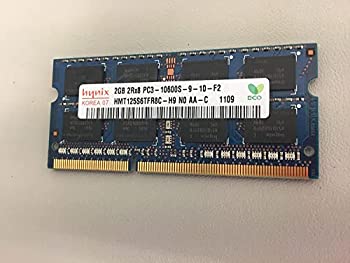 【中古】 Hynix パソコン3-10600S/DDR3 1333 2GB SODIMM ノートPC用記憶装置