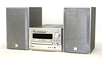 【中古】 DENON デノン D-ME33-S しろがね色 CD MD一体型システムコンポ (CD MD構成要素) (本体D-ME33と金棒引きSC-ME33の書き割り)