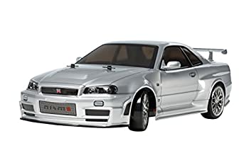 【中古】タミヤ 1/10 電動RCカーシリーズ No.605 ニスモ R34 GT-R Z-tune (TT-02Dシャーシ) ドリフトスペック オンロード 58605|IINEX