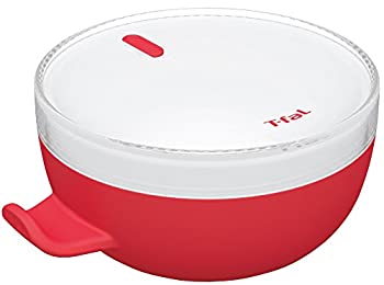 【中古】ティファール 電子レンジ専用 鍋 ボール クイックボウル レッド キッチンツール K20301