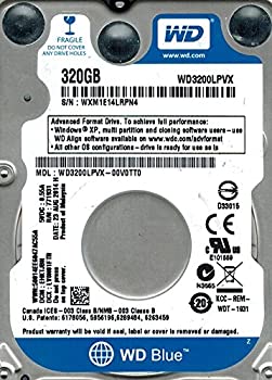 【中古】 Western Digital WD3200LPVX-00V0TT0 DCM EHKTJBN 320GB|IINEX