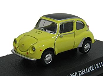 【中古】 コナミ 1/64 絶版名車寄せあわせ Vol 4 スバル 360 晴れ晴れしい 型K111 1967 黄味がかった 乗り物のおもちゃ-車