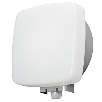 【中古】 アイリスオーヤマ 屋外センサーライト ウォールタイプ 角型 白色 BOS-WN1K-WS|IINEX
