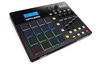 【中古】 Akai Professional USB MIDIコントローラー 16パッド 4フェーダー 音源ソフト付属 MPD226|IINEX