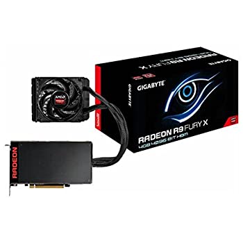 【中古】 GIGABYTE 録画媒体歌留多 AMD Radeon R9 Fury X HBM召しかかえる 水冷空調設備 遊撃手基板 GV-R9FURYX-4GD-B
