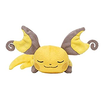 【中古】 ポケモンセンターオリジナル くったりぬいぐるみ ライチュウ おやすみver.