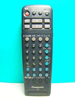 【中古】 パナソニック テレビリモコン TNQE002