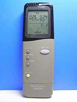 【中古】 SANYO 三洋電機 エアコンリモコン RCS-VR4B (K)