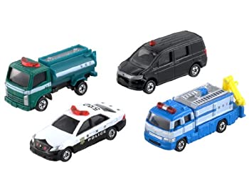 【中古】 トミカ お巡りさん鉄道車両仕掛ける 車-おもちゃ-ミニカー・トイカー