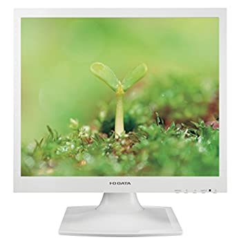 【中古】I-O DATA 17型スクエア液晶 ブルーライト低減機能付きLEDバックライト採用 白 LCD-AD172SEW