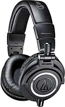 【中古】 audio technica オーディオテクニカ プロフェッショナルモニターヘッドホン ATH-M50x ブラック スタジオレコーディング ミキシング DJ