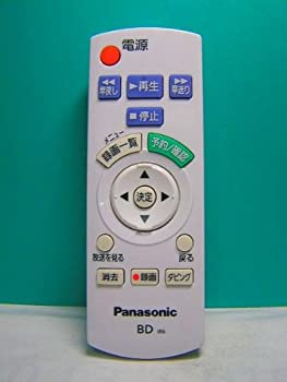【中古】 パナソニック BD遠隔操作 N2QAYB000552