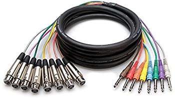 【中古】HOSA TIP-RING-SLEEVE TO XLR (F)%ｶﾝﾏ% 4m (13.2 ft.) x 8 . by Hosa