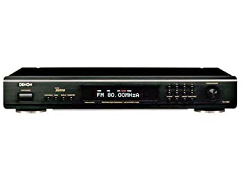 【中古】 DENON デノン AM FMステレオラジオ受信機 黒いこと TU-1500-K