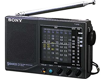 【中古】SONY ICF-SW22 FMラジオ受信機 (黒いこと)
