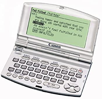 【中古】【輸入・日本仕様】CANON wordtank IDF-2200E (5コンテンツ%カンマ% 英語モデル%カンマ% コンパクトサイズ)