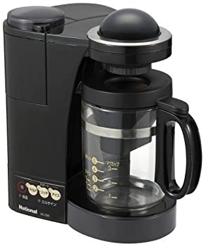 【中古】 パナソニック コーヒーメーカー ブラック NC-S35-K