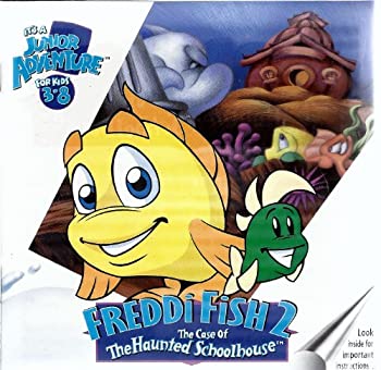 【中古】 Freddi Fish 2 The Case of the Haunted Schoolhouse It's a Junior Adventure for Kids 3-8 輸入版