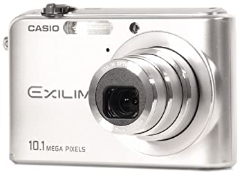 【中古】CASIO デジタル写真機 EXILIM ZOOM EX-Z1000 しろがね色