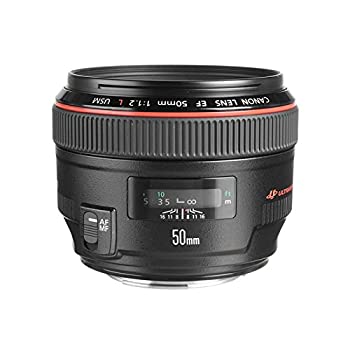 【中古】Canon 単興味の中心標準尺度水晶体 EF50粍 F1.2L USM フルサイズ相応う