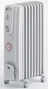【中古】DeLonghi オイル・ラジエターヒーター L字型フラットフィン 8枚 R730812EF 【3~8畳用】|IINEX