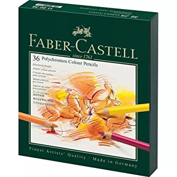 【中古】ファーバーカステル ポリクロモス色鉛筆 36色セット スタジオボックスセット 110038 [日本正規品]