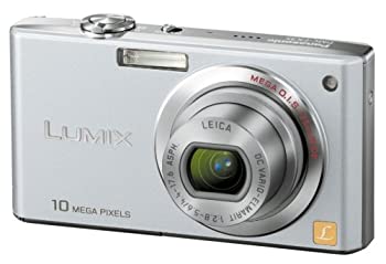 【中古】パナソニック デジタルカメラ LUMIX (ルミックス) FX35 プレシャスシルバー DMC-FX35-S