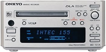 【中古】ONKYO INTEC155 MD甲板 MD-101A(S) /しろがね色