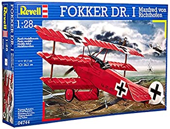 【中古】ドイツレベル 1/28 フォッカー Dr.1 04744 プラモデル
