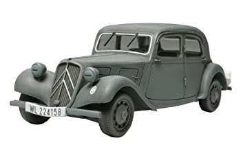 【中古】タミヤ 1/48 ミリタリーミニチュアシリーズ No.17 シトロエン 11CV スタッフカー プラモデル 32517