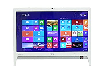 【中古】 液晶一体型 Windows8 デスクトップパソコン 富士通 Athlon DVD 地デジ 4GB/500GB｜IINEX