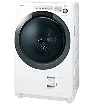 【中古】シャープ SHARP コンパクトドラム 左開き ES-S7C-WL 洗濯・脱水容量7/乾燥容量3.5kg ES-S7C-WL｜IINEX
