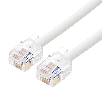 【中古】 ミヨシ MCO 電話機コード 6極6芯 5m 白 DC-605 WH DC-605 WH