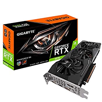 【中古】 GIGABYTE GV-N2070WF3-8GC [RTX2070GDDR6 8GB] GEFORCE RTX 2070 グラフィックボード｜IINEX 46,437円