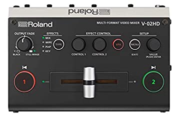 【中古】 Roland V-02HD スケーラー内蔵 2CH ビデオスイッチャー