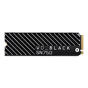 【中古】 Western Digital WD Black SN750 SSD M.2 PCIe Gen 3x4 with NVME 2結核症 heatsink