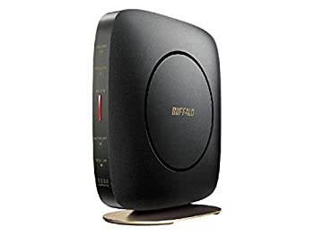 【中古】 緩衝装置置き目 11ac相応う 1733＋800Mbps 無線電話ローカルエリアネットワークルーター（クールブラック）（親機単体） WSR-2533DHP2-CB