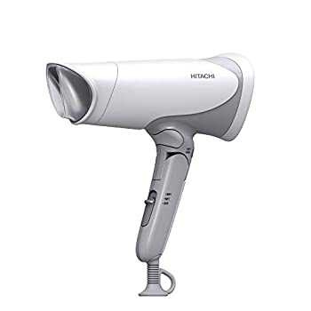 【中古】 日立 ヘアドライヤー マイナスイオン 大風量1.5?/分 独立温冷切替ボタン 持ちやすいハンドル形状 HID-T500B W ホワイト 7,560円