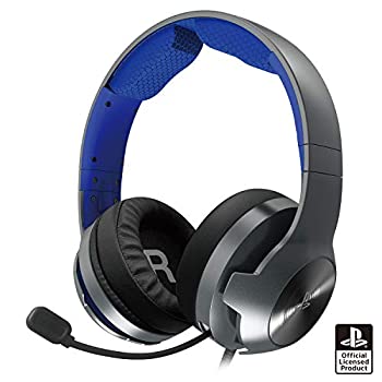 【中古】 【PS5動作確認済】ホリゲーミングヘッドセット プロ for PlayStationR4 ブルー【SONYライセンス商品】|IINEX