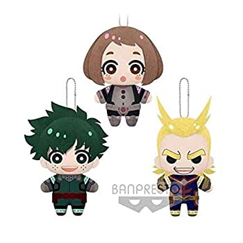 【中古】 僕のヒーローアカデミア ともぬい NIGHT TRAINING!! vol.1 全3種セット【緑谷出久/麗日お茶子/オールマイト】|IINEX