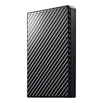 【中古】 I-O DATA USB 3.1 Gen 1 (USB 3.0) /2.0対応ポータブルハードディスク 高速カクうす 2TB (カーボンブラック) HDPT-UTS2K|IINEX