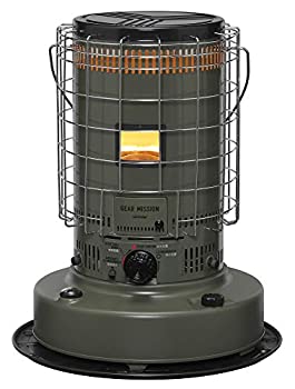 【中古】【トヨトミ】 対流式原油暖房器GEAR MISSION KS-GE67(G)オリーブ色 日本製 【混凝土】24畳/【木造】17畳