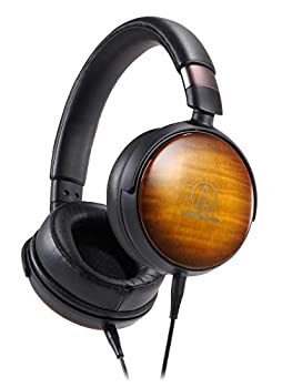 【中古】audio-technica ポータブルヘッドホン ハイレゾ音源対応 ウッドハウジング ATH-WP900｜IINEX