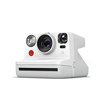 【中古】 Polaroid インスタントカメラ Polaroid Now ホワイト i-Type 600フィルム使用 ビューファインダー 9027|IINEX